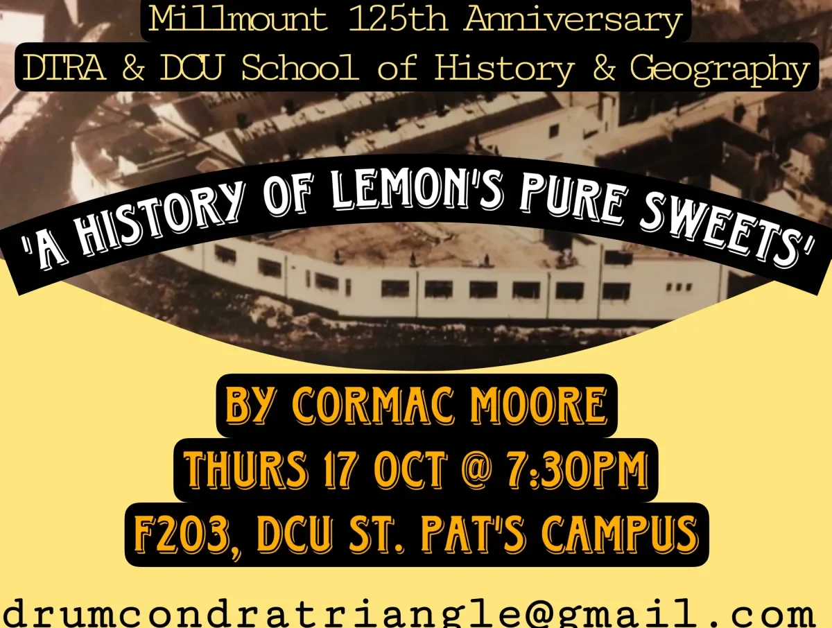 On the evening of 17 October, the latest in a series of talks on the history of Millmount, co-organized by the Drumcondra Triangle Residents' Association and the School of History and Geography, took place on the St Patrick's Campus.