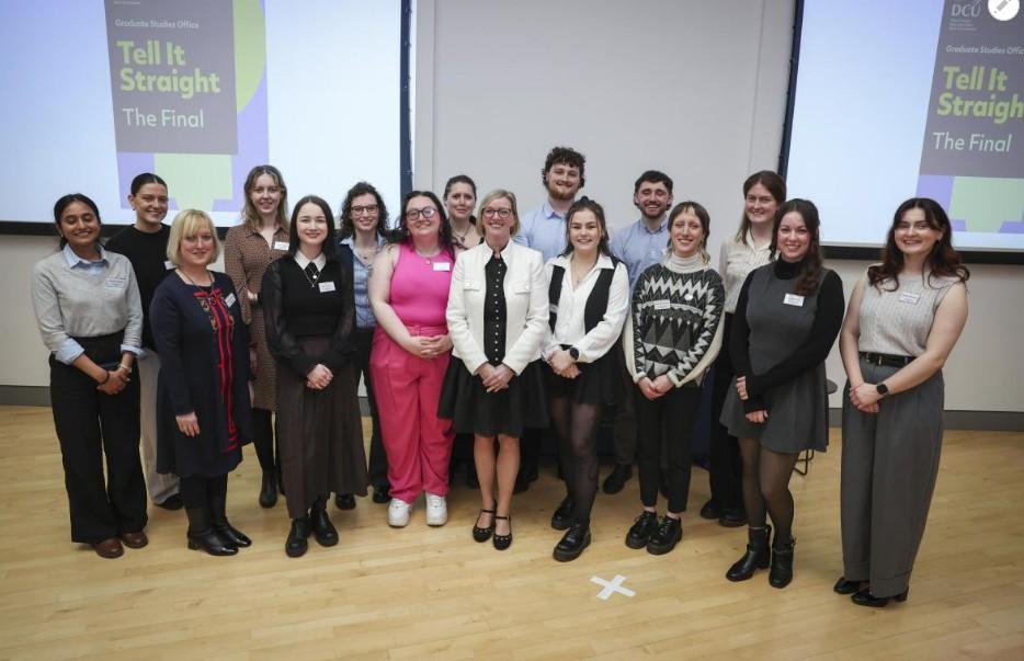 2025 Tell It Straight Finalists, including Prof Sharon O’Brien