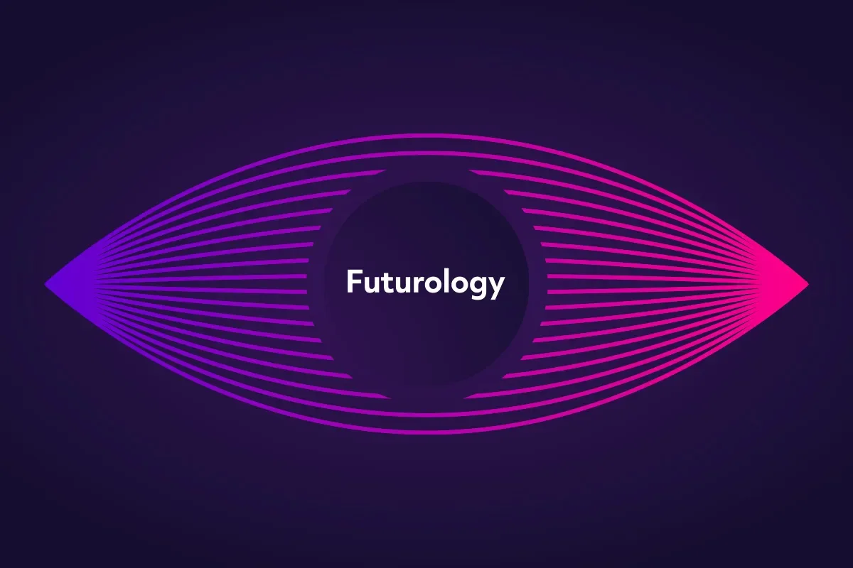 Promotional graphic for DCU Futurology research event series