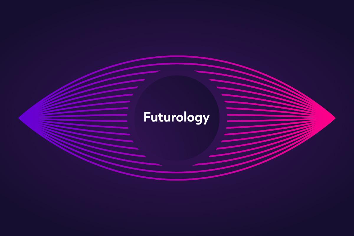 Promotional graphic for DCU Futurology research event series