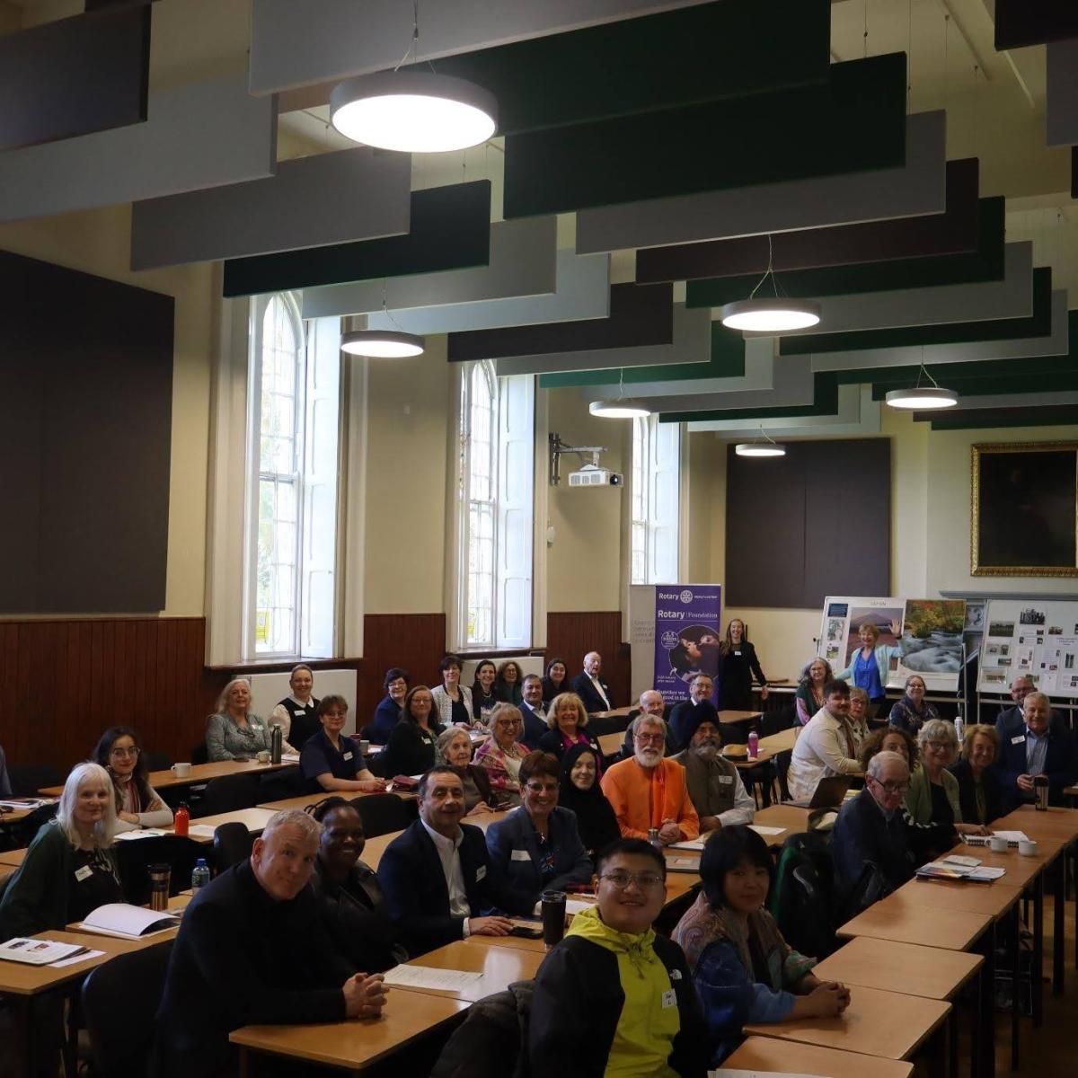The attendees of the conference at DCU