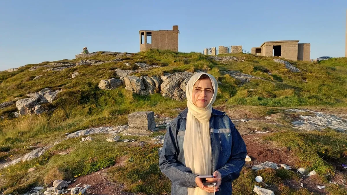 Shows researcher Maham Mahnoor who spent time at DCU on the Erasmus + programme