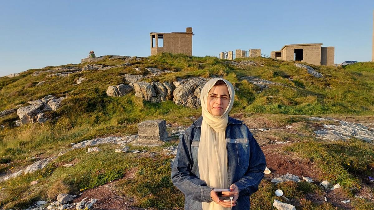 Shows researcher Maham Mahnoor who spent time at DCU on the Erasmus + programme