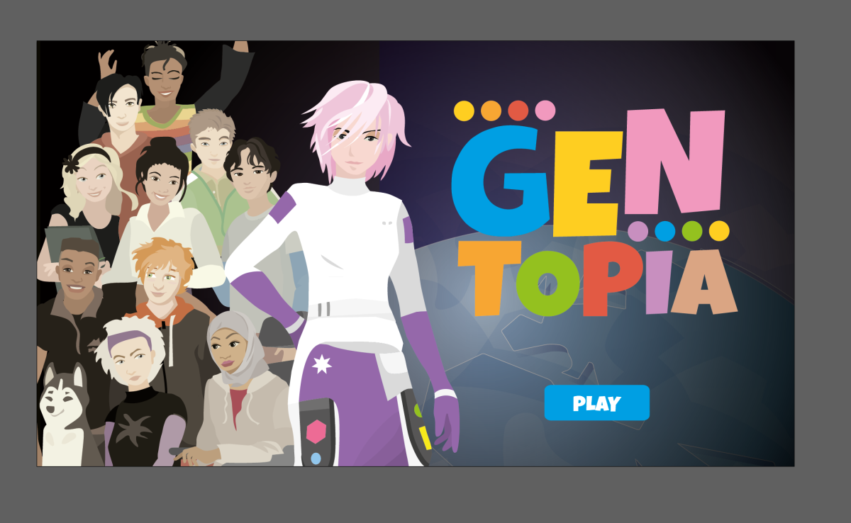 Shows illustration for GenTOPIA