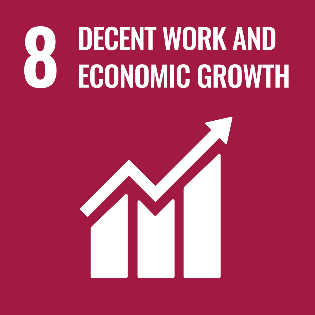 UN SDG 8 - Decent Work & Economic Growth
