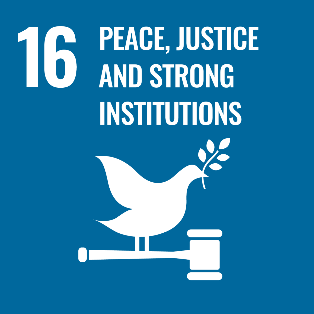 UN SDG 16 Peace, Justice and Strong Institutions