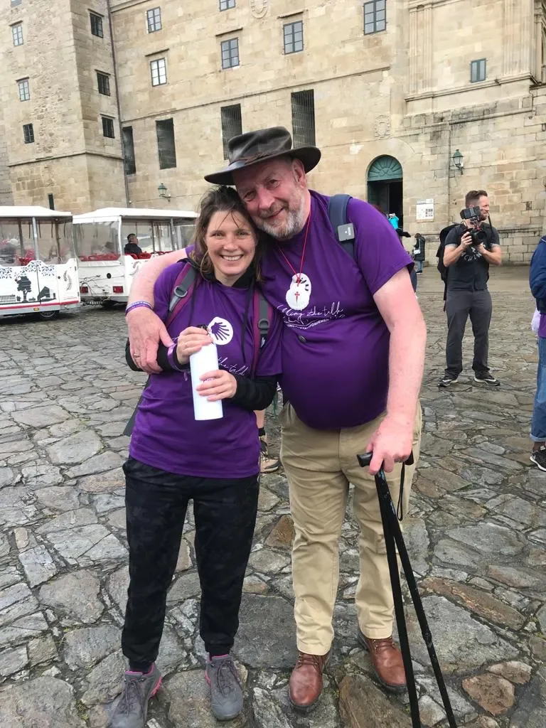 Kate Irving in Santiago de Compostela