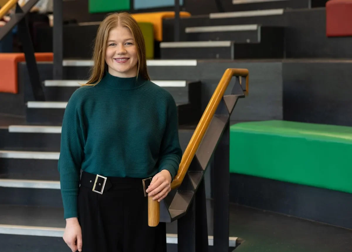 Biotechnology student Grace Colley