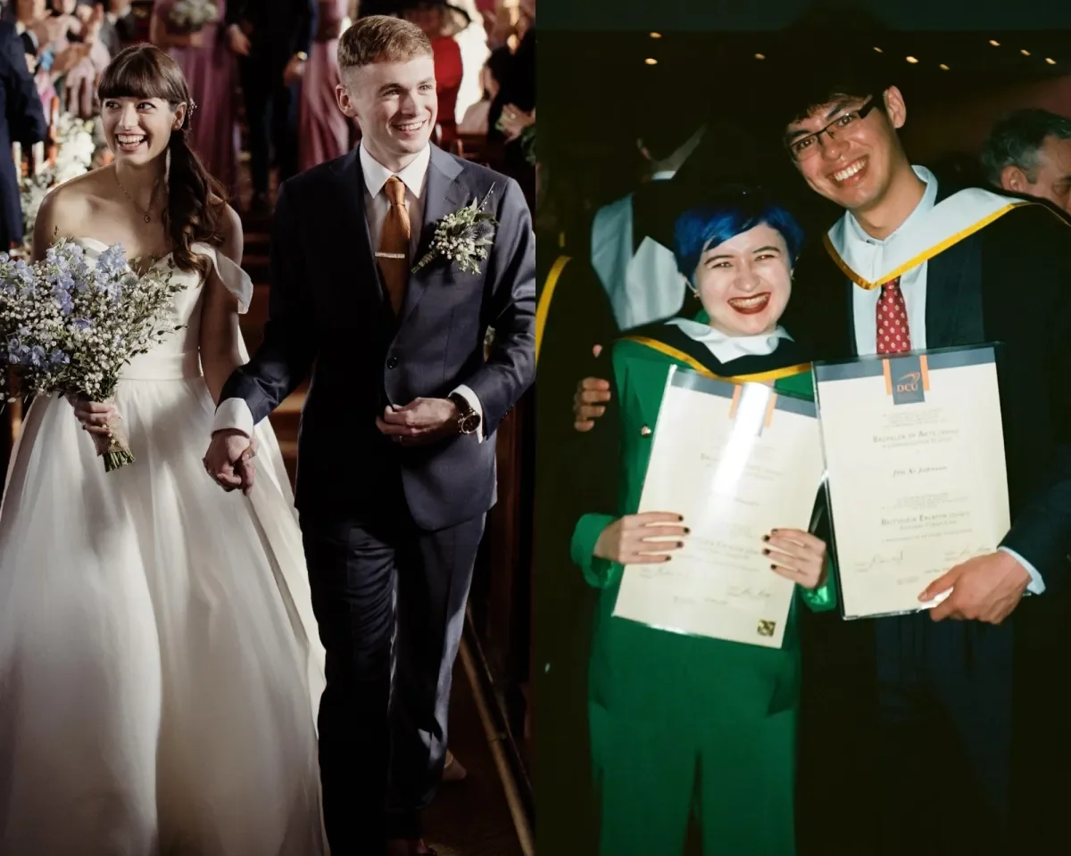 Image of couple collage images