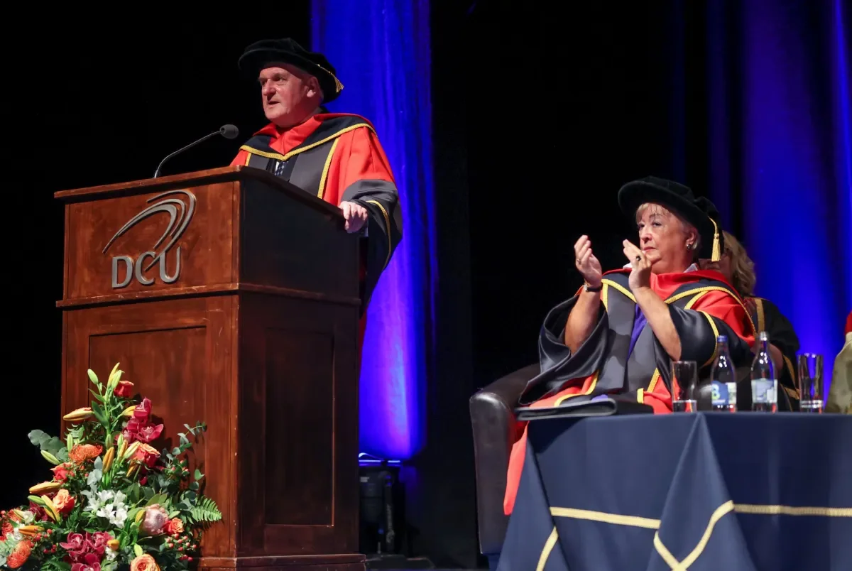 Bertie Ahern and Monica McWilliams