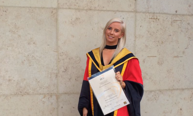 DCU Alumna Hannah Byrne