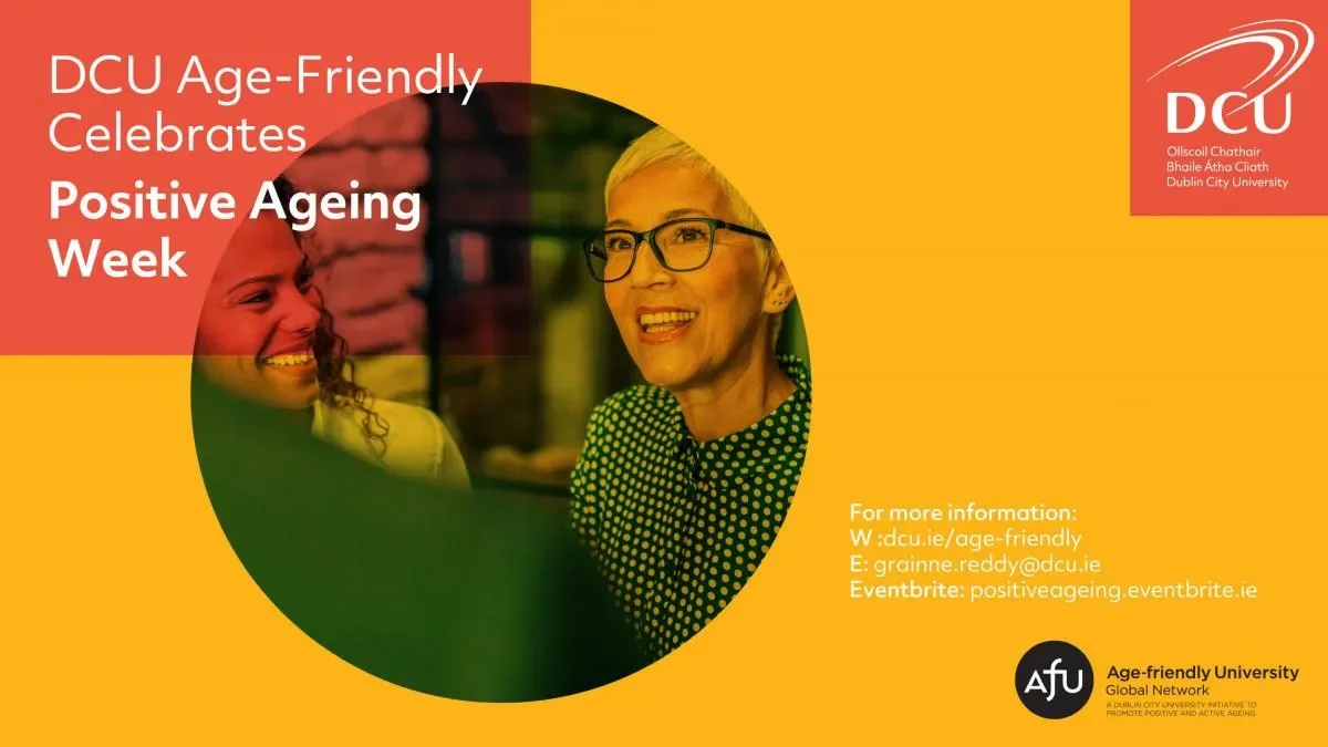 Positive ageing week banner