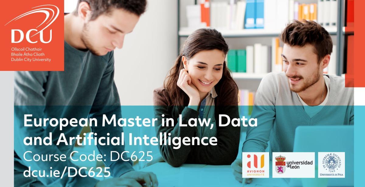 EU-funded Masters in Law, Data and Artificial Intelligence