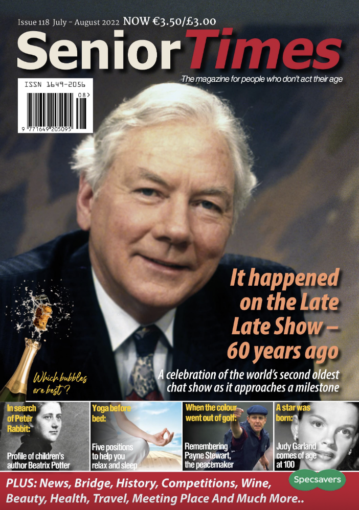 Senior times magazine cover