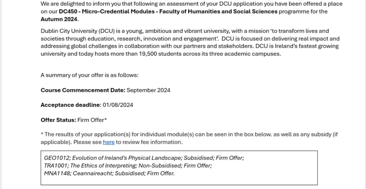 Example decision letter
