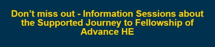 Advance HE Sessions