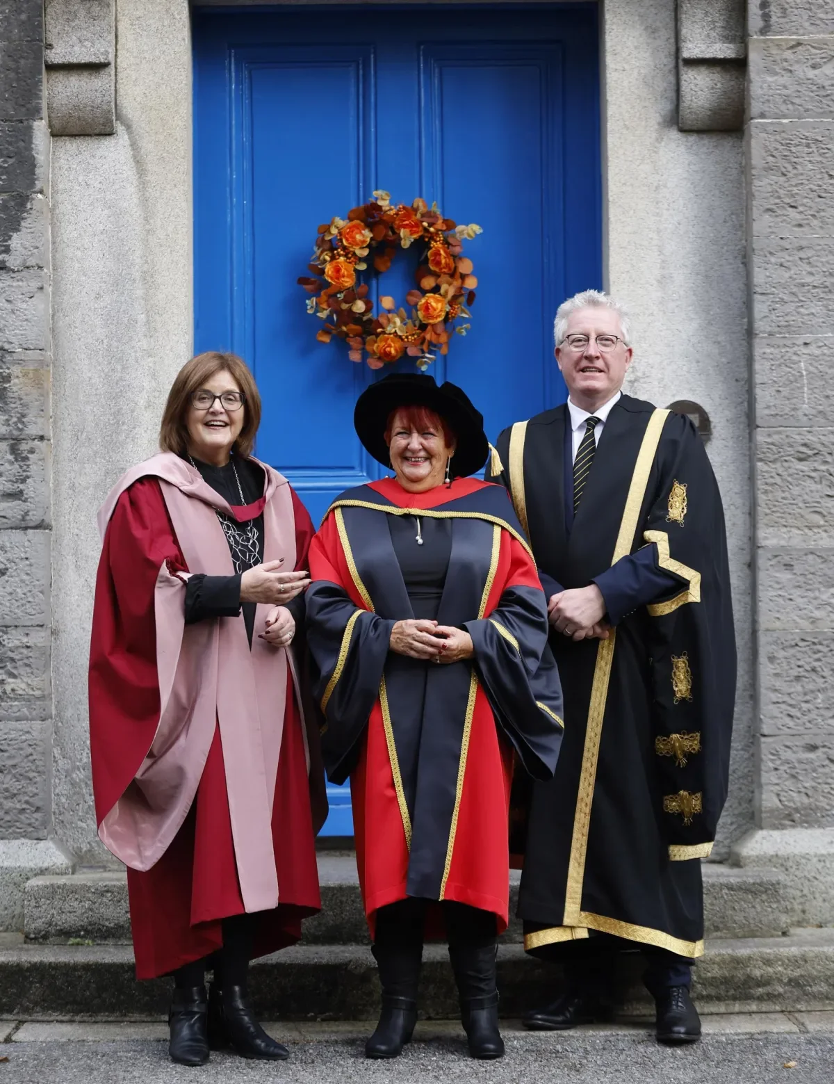 Pat Kavanagh Honorary Conferring - with Anne Looney and Daire Keogh