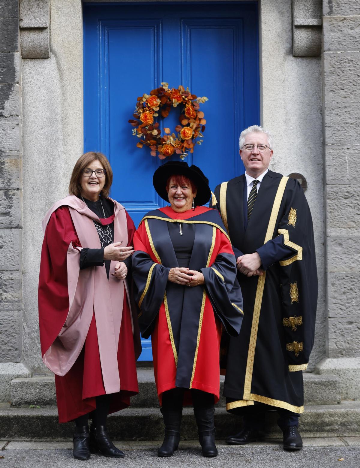 Pat Kavanagh Honorary Conferring - with Anne Looney and Daire Keogh