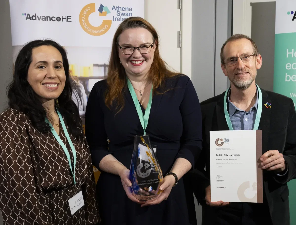 Dr Valesca Lima, Dr Tanya Ní Mhuirtile and Dr Walt Kilroy
