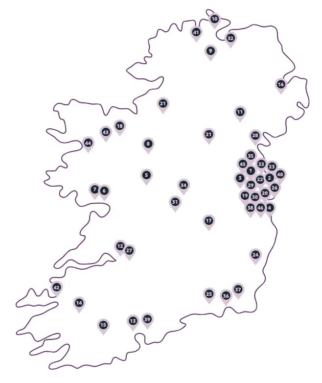 DCU Changemaker Schools Network - School Locations