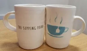 Two Sipping Point Mugs
