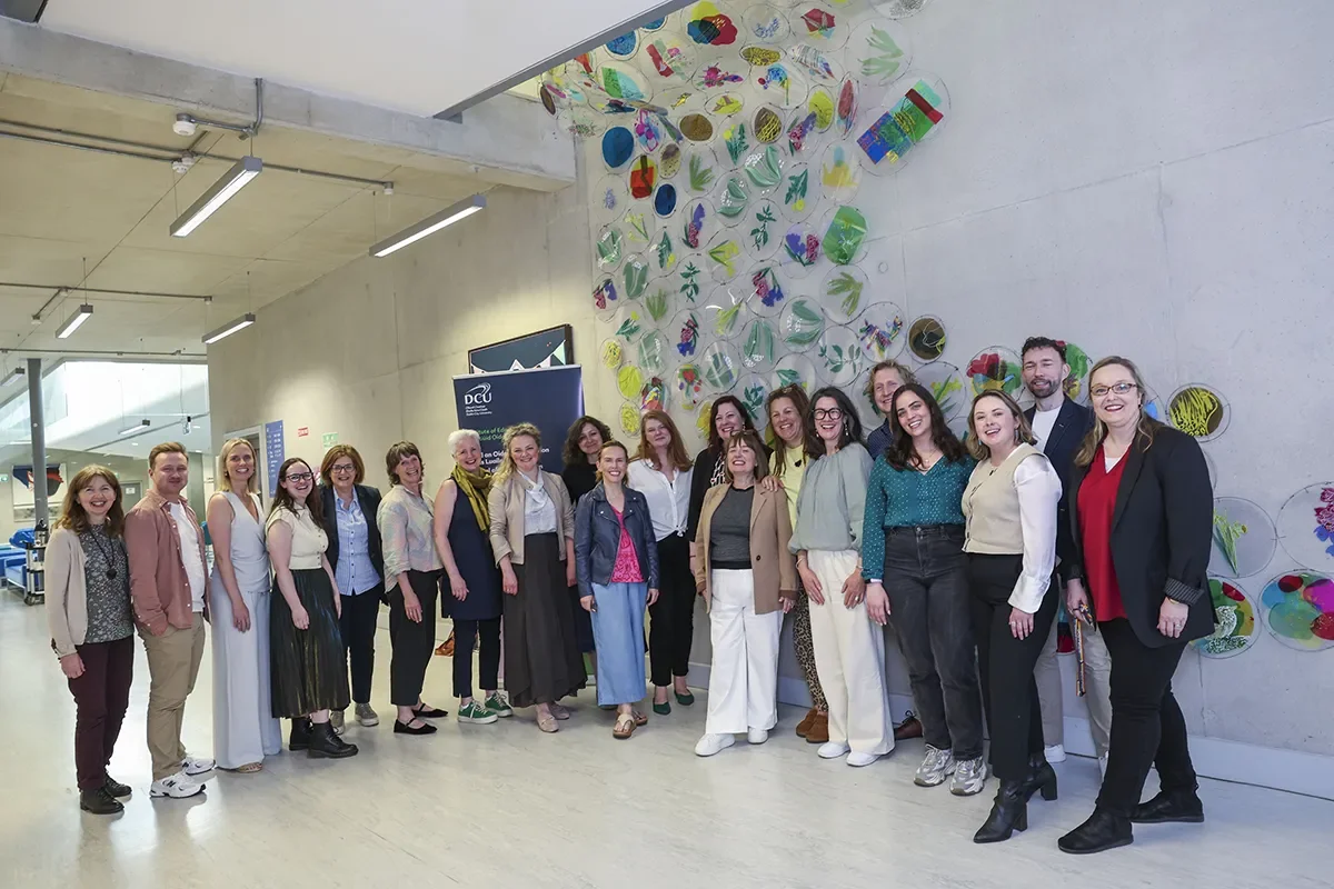 Members of The Ark team and staff from DCU’s School of Arts, Education and Movement