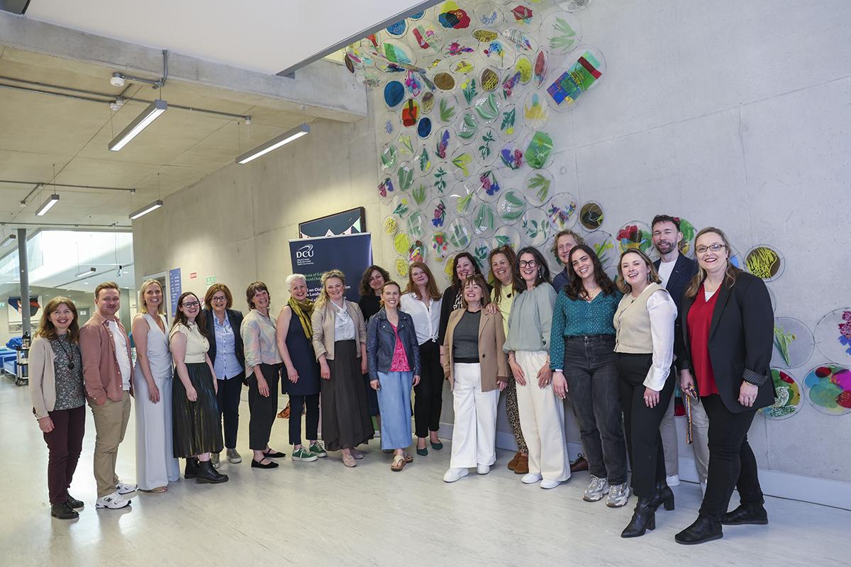 Members of The Ark team and staff from DCU’s School of Arts, Education and Movement