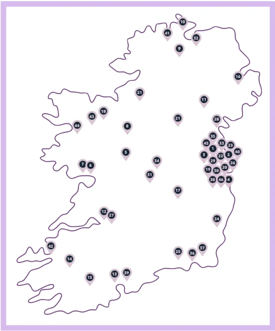 DCU Changemaker Schools Network - School Locations
