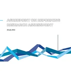 DCU Water: Agreement on reforming research assessment 2022