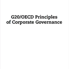 DCU Water: G20/OECD Principles of Corporate Governance