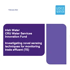 DCU Water: Irish Water CRU Water Services Innovation Fund