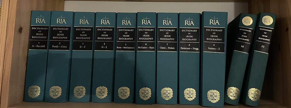 Latest update to Dictionary of Irish Biography