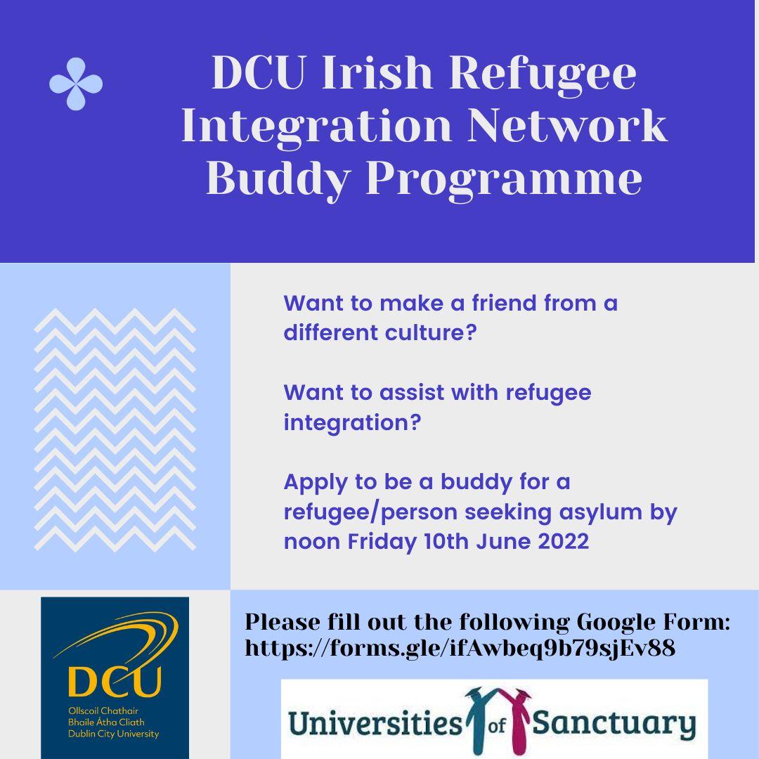DCU Irish Refugee Integration Network Buddy Programme