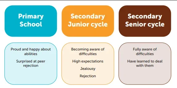 Figure 3.4 - Coping with the Social Experience of Giftedness Over Time