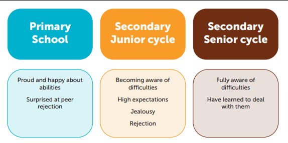 Figure 3.4 - Coping with the Social Experience of Giftedness Over Time