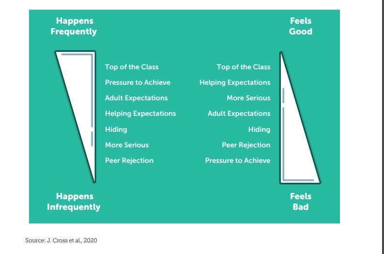 Figure 3.10 - Graphic Portrayal of Social Experiences Frequency and Feeling (2018 CTYI Students)