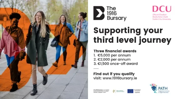 1916 Bursary promotional image