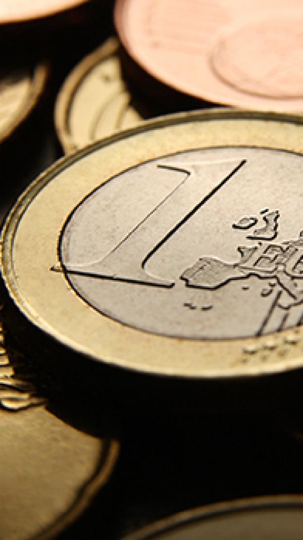 Pile of euros