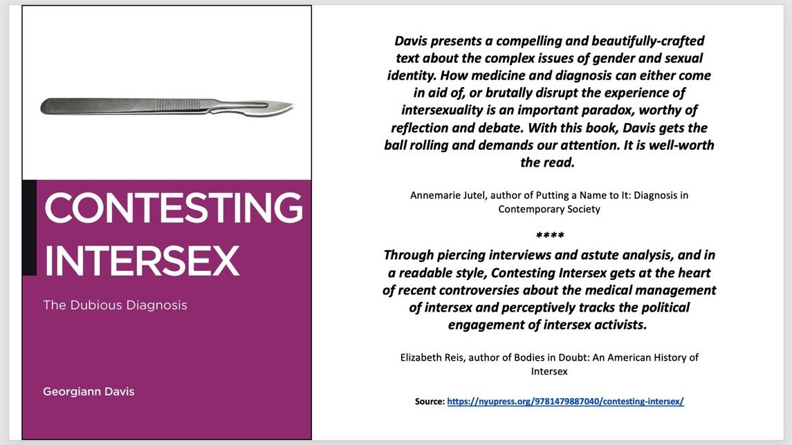 Contesting Intersex