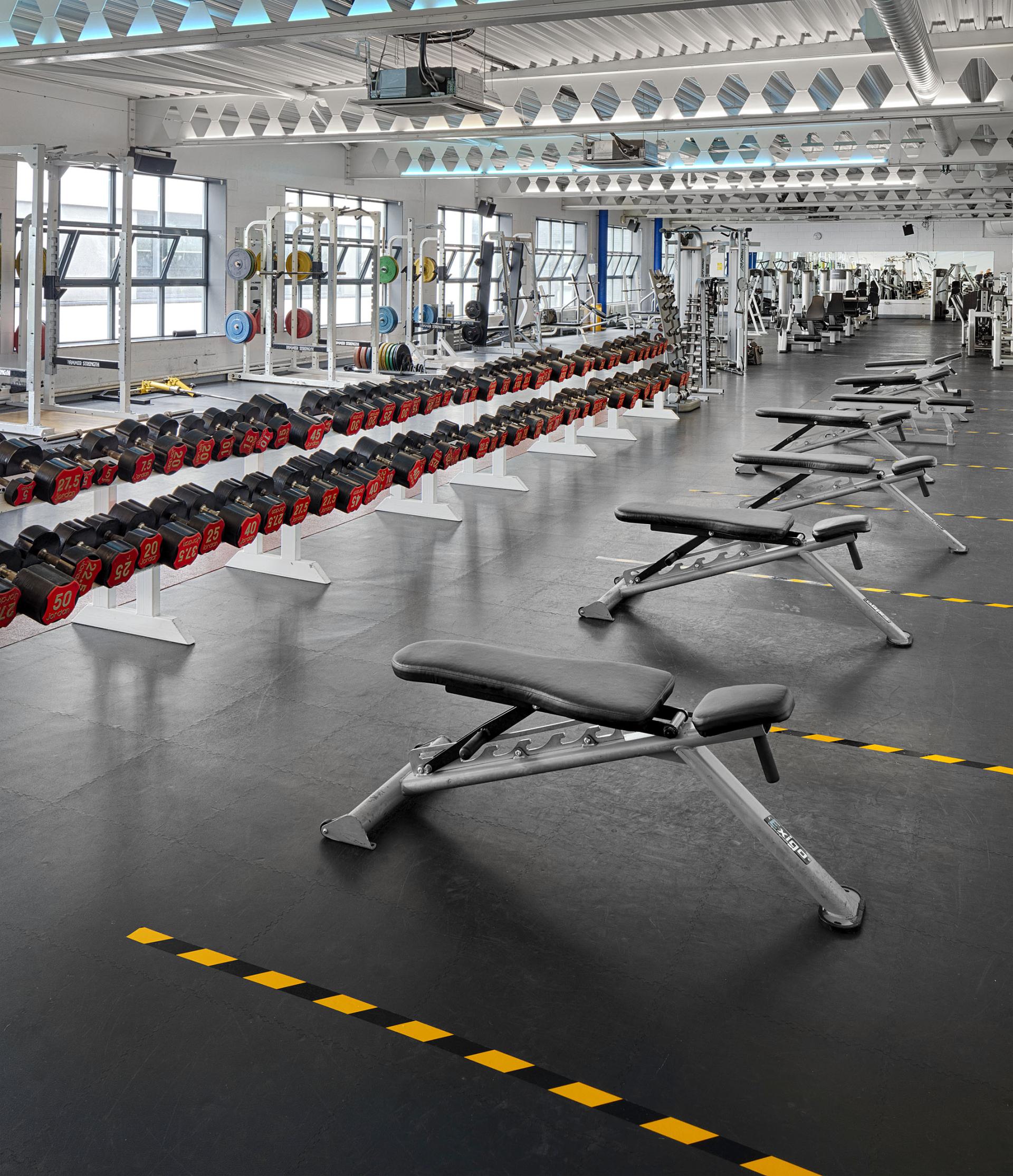 DCU Sport Gym Floor