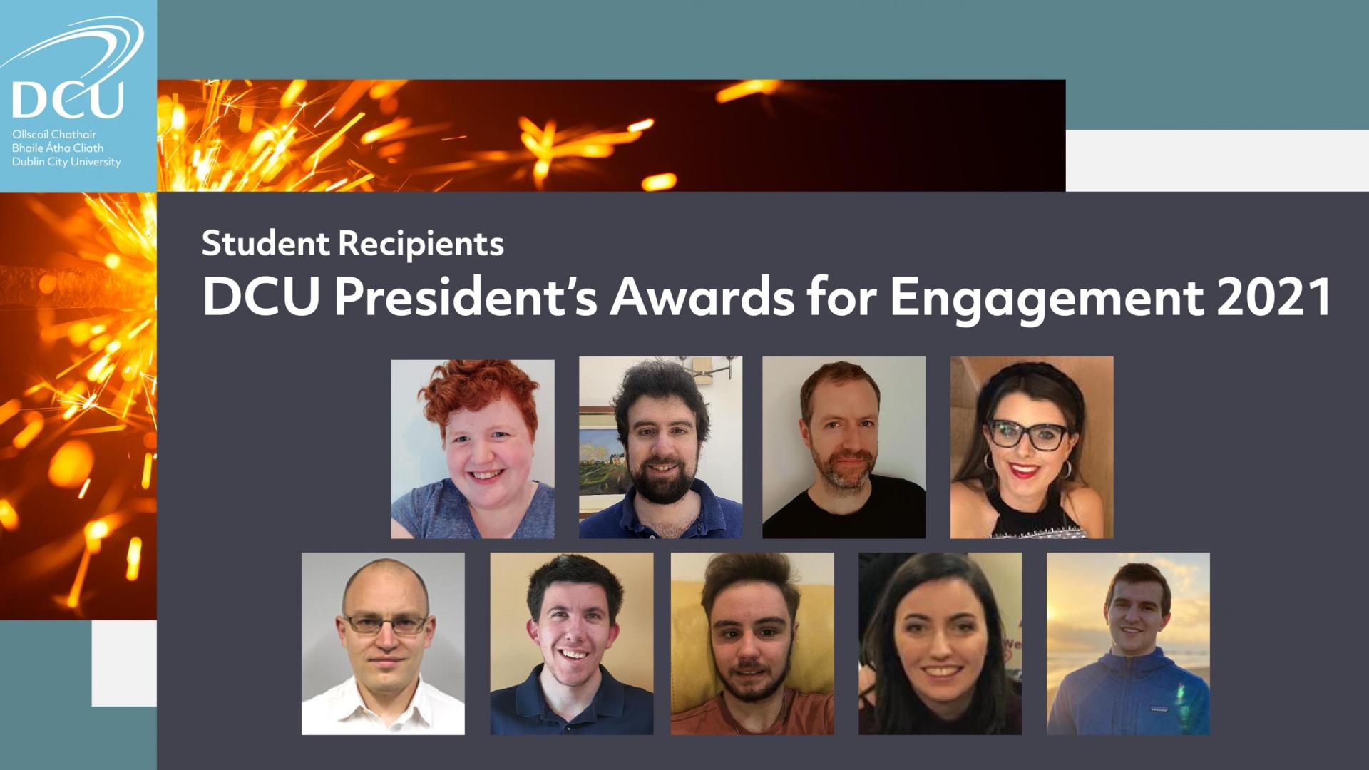 DCU President Awards Engagement