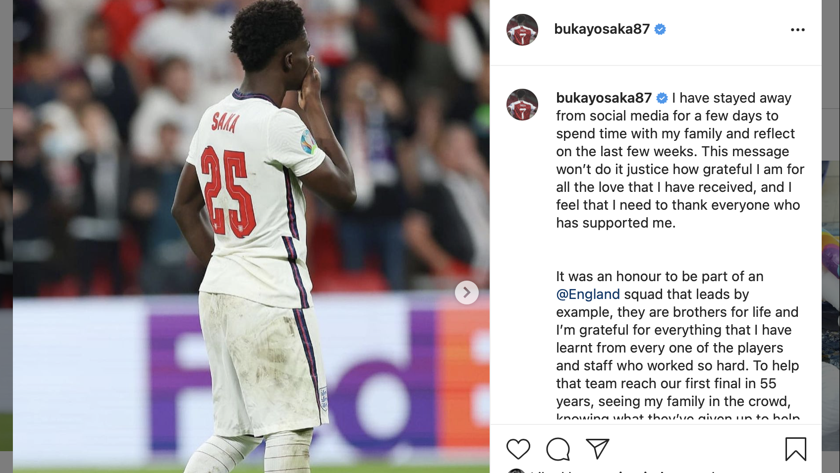 Saka Instagram