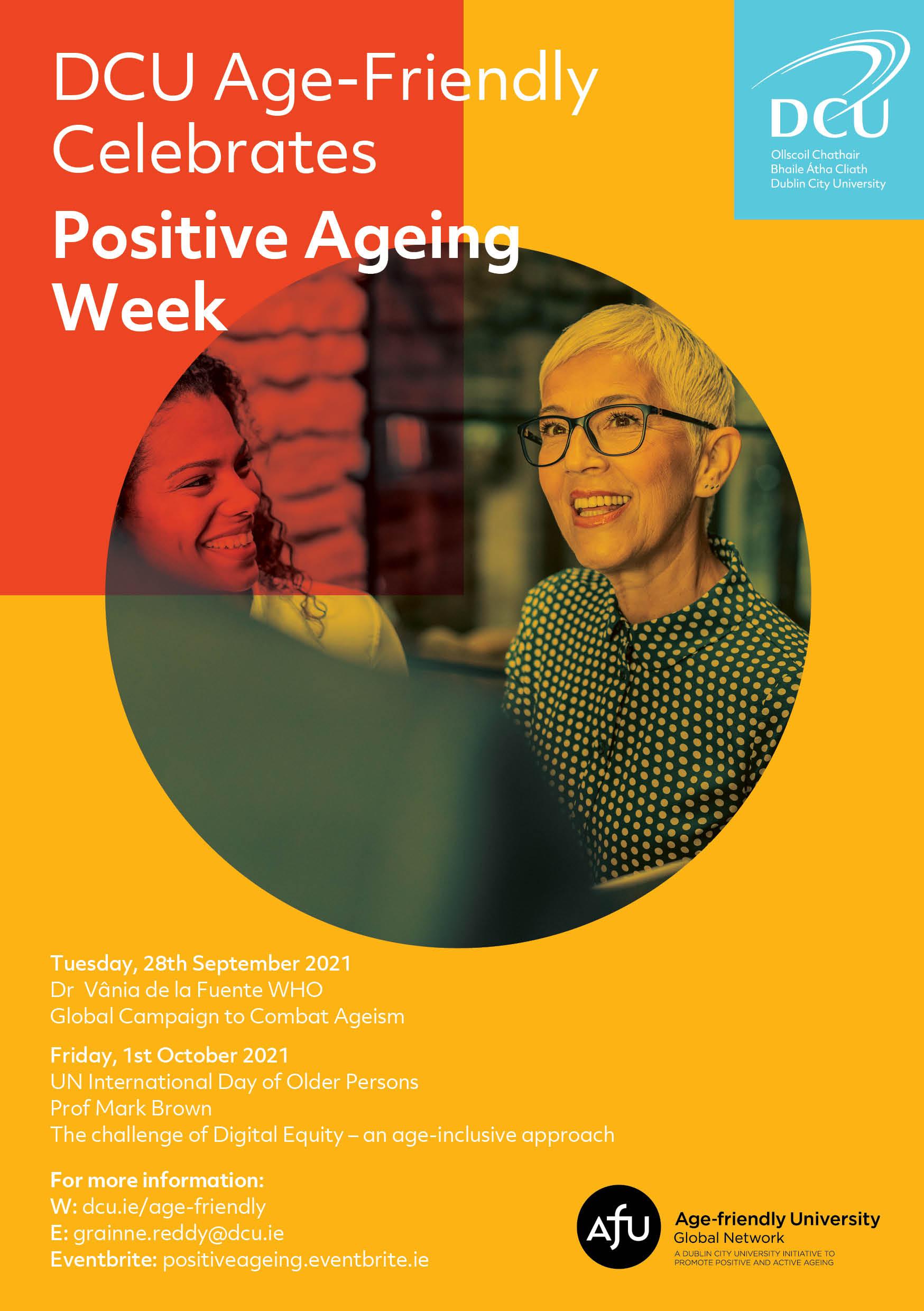 Positive ageing week invite