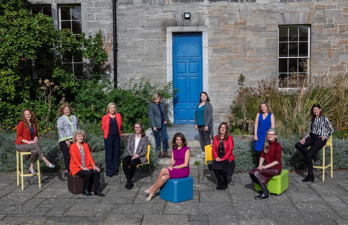 Pictured are 12 of the 15 DCU trailblazers. Visit www.womenonwalls.com to view the DCU profiles.