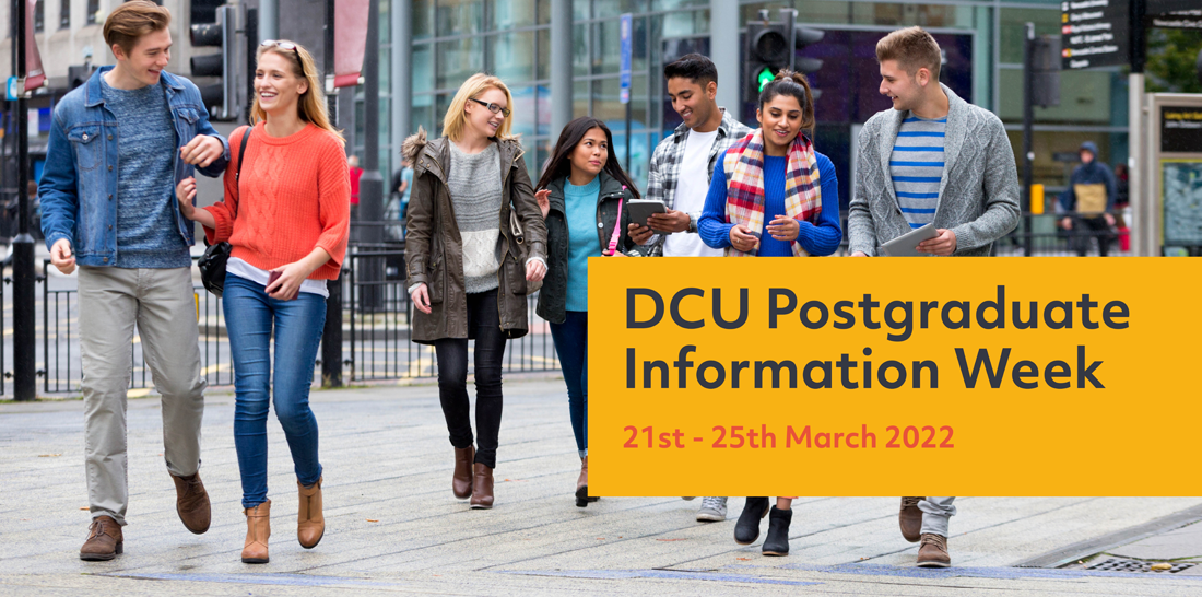 Postgraduate Information Week March 2022