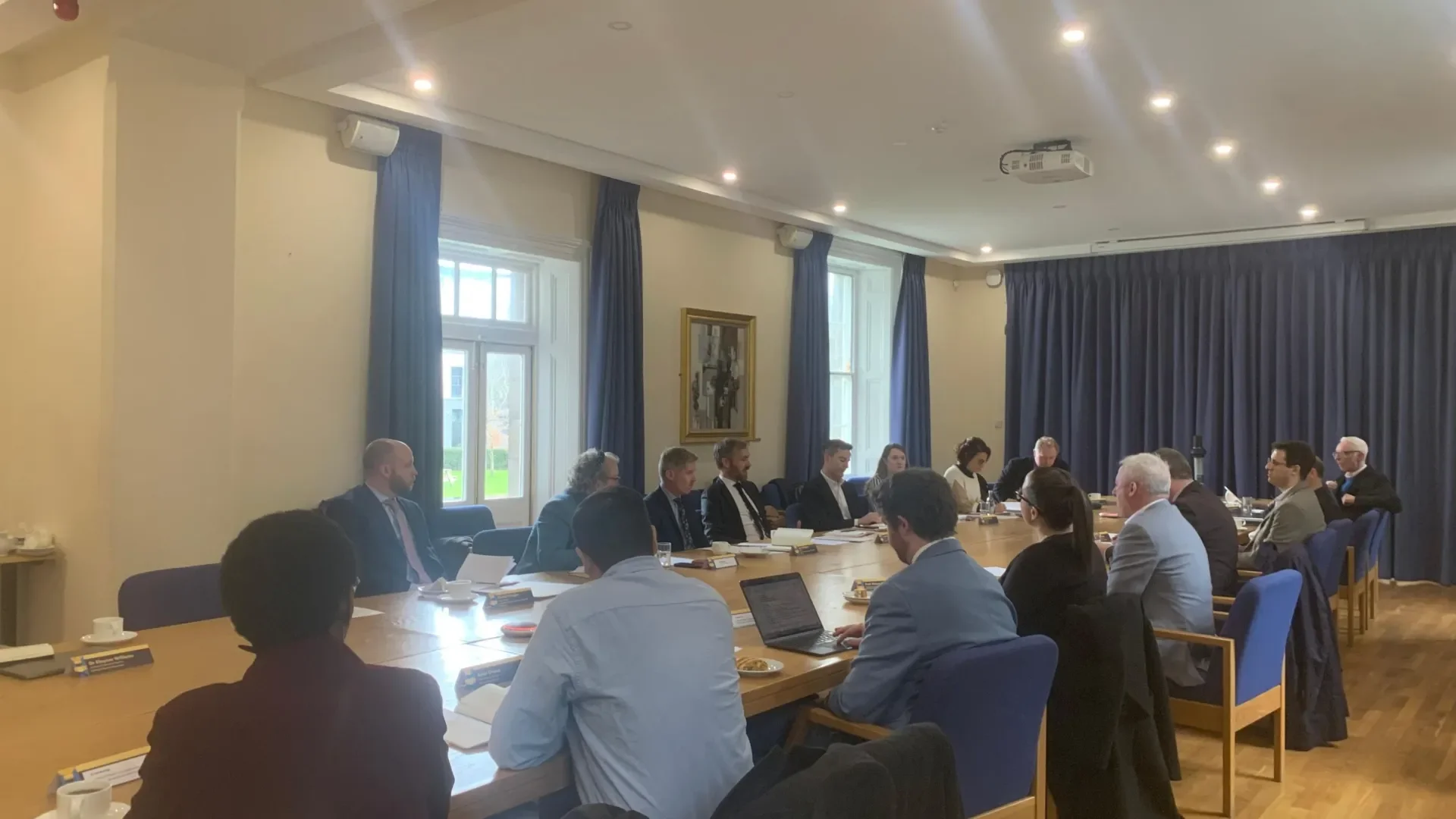 Shows attendees at DFA roundtable event on DCU glasnevin campus