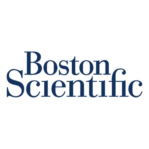 Shows Boston Scientific logo