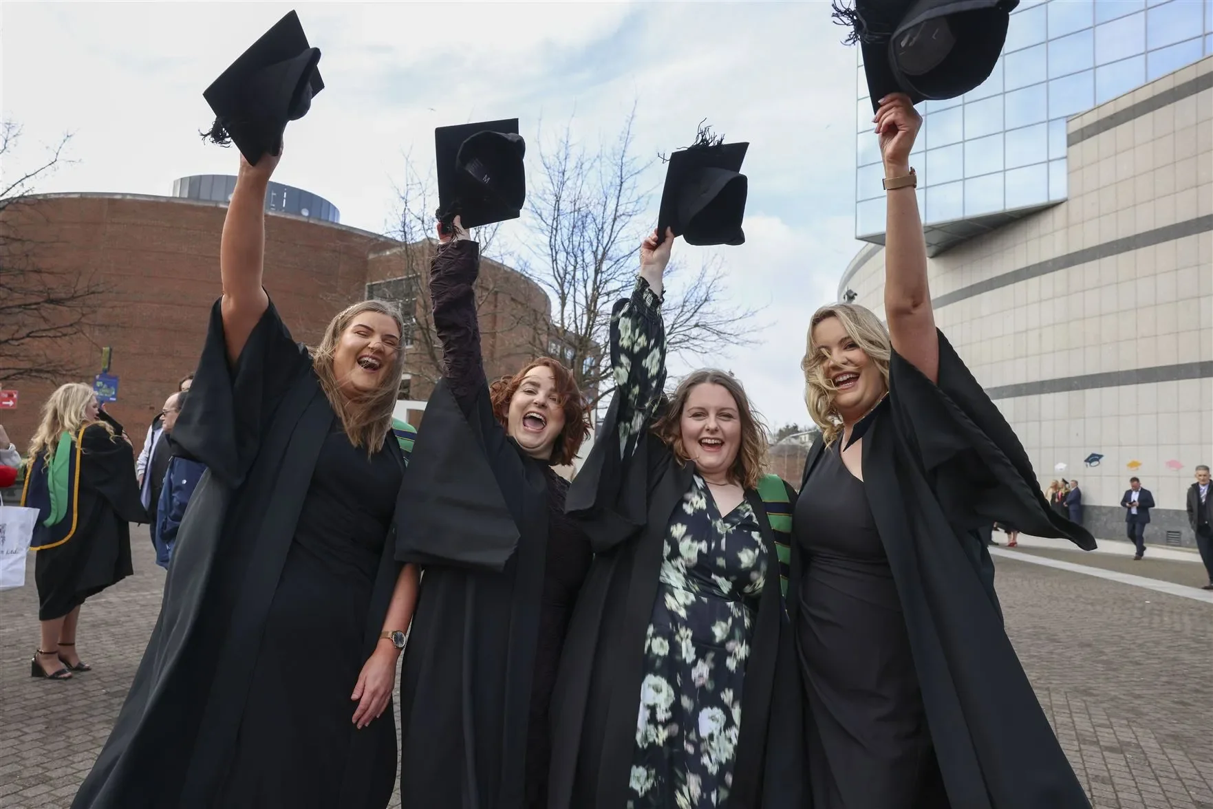 alumni at their graduation
