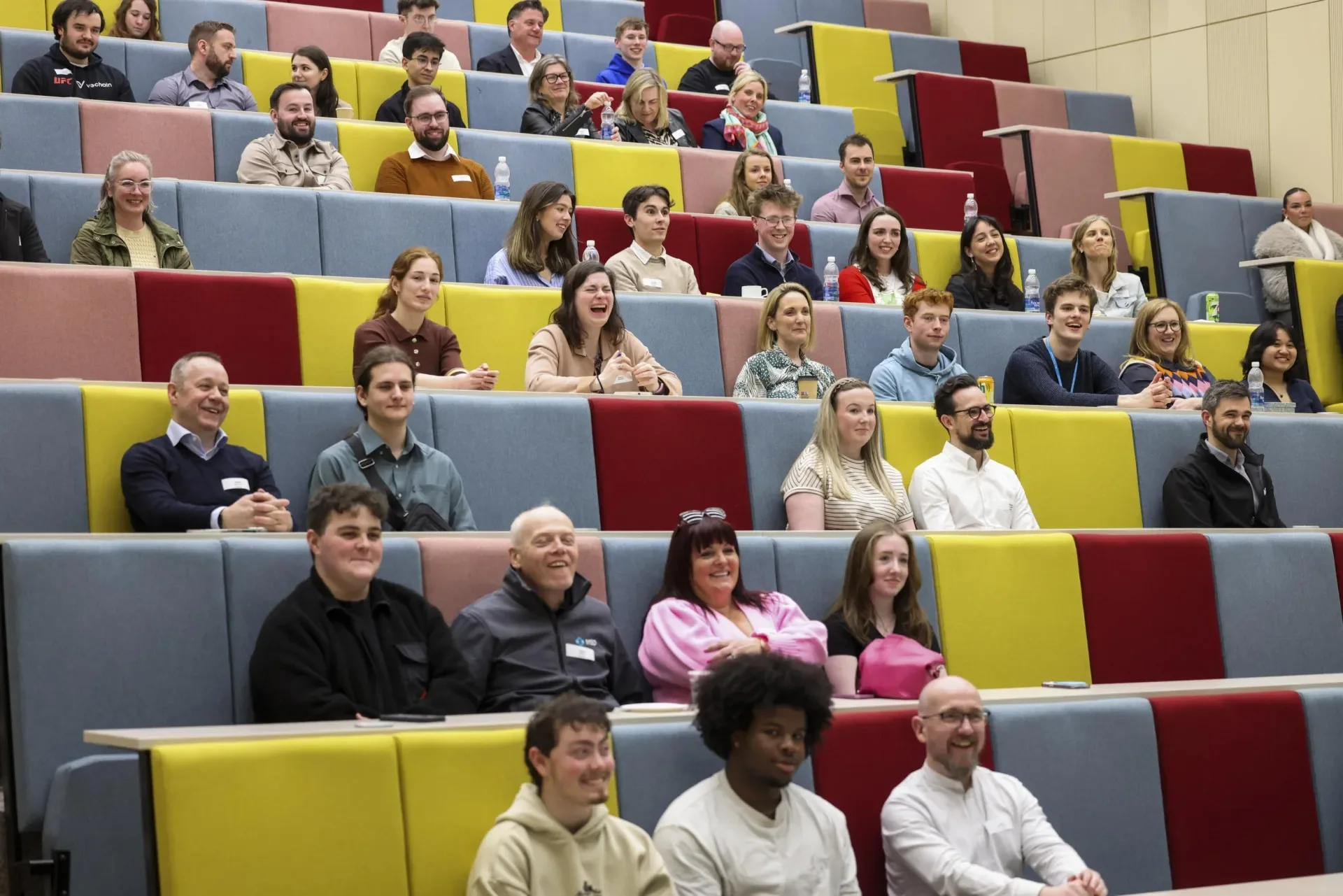mentors and mentees at the closing ceremony