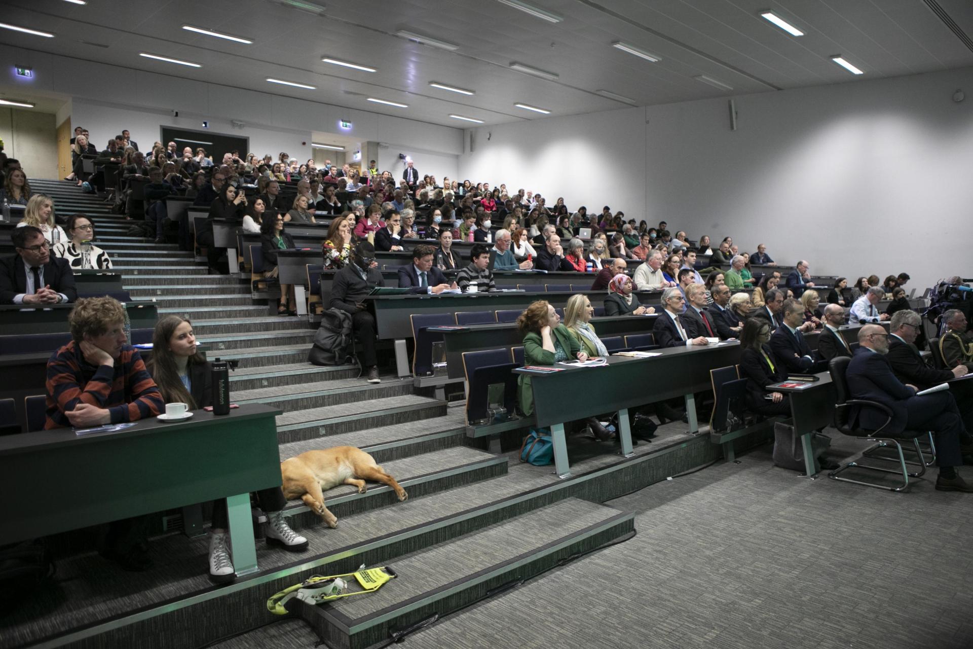 Audience at Climate and Society Conference